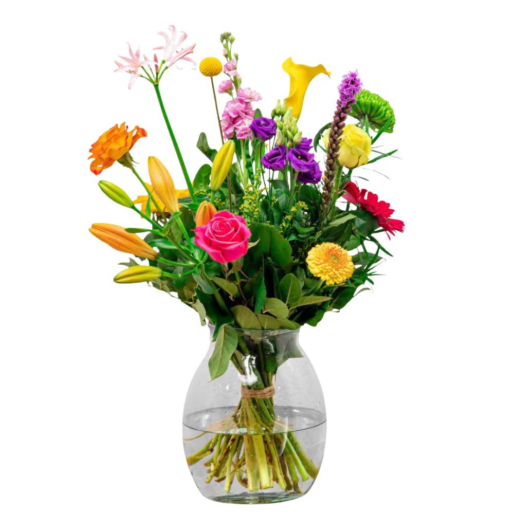 Plukboeket Tropcial Vibes | bloemen bestellen Schijndel