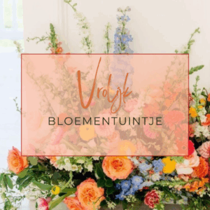 Vrolijk bloementuintje