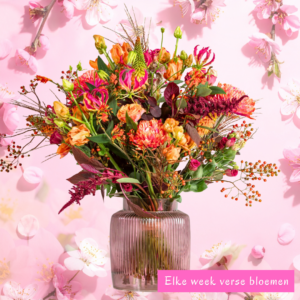 Weekend bloemen | Bloemboetiek.nl | elke dag verse bloemen | elk weekend verse bloemen op tafel