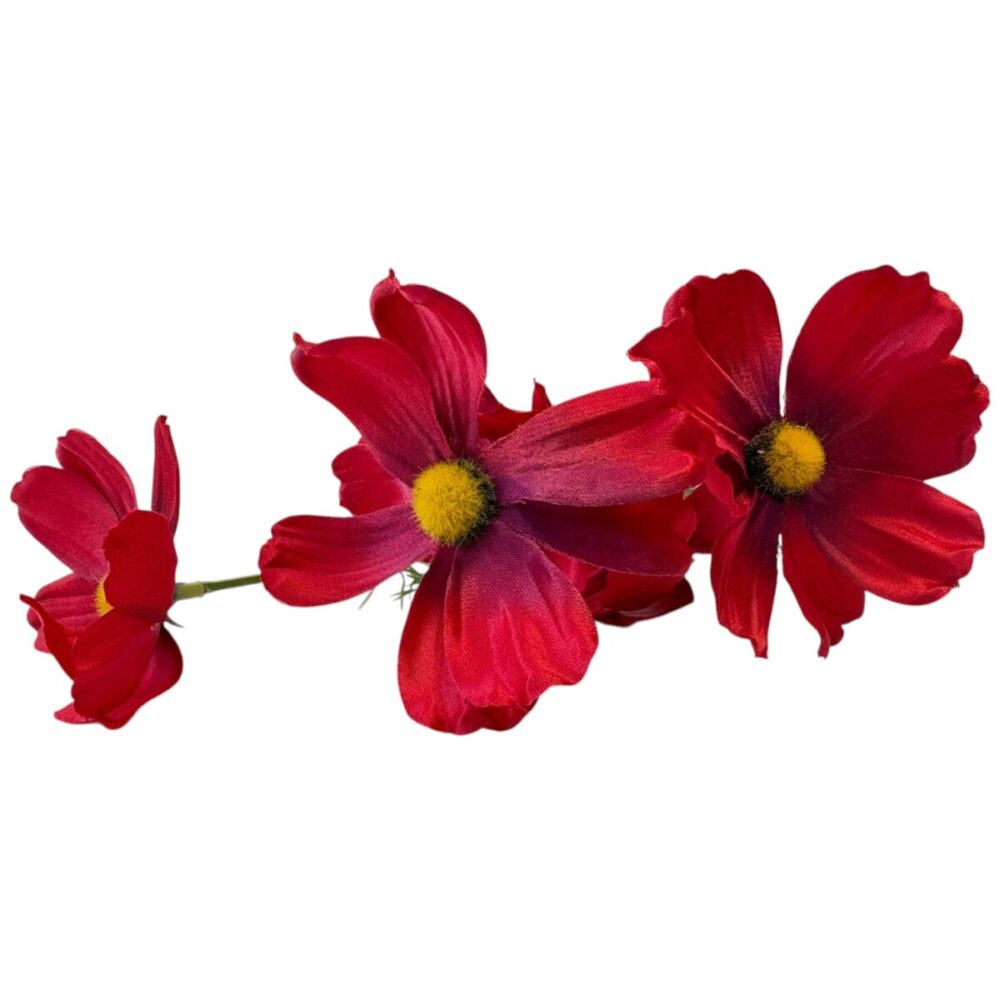 Zijden Cosmea Rood | 78 cm - Afbeelding 5