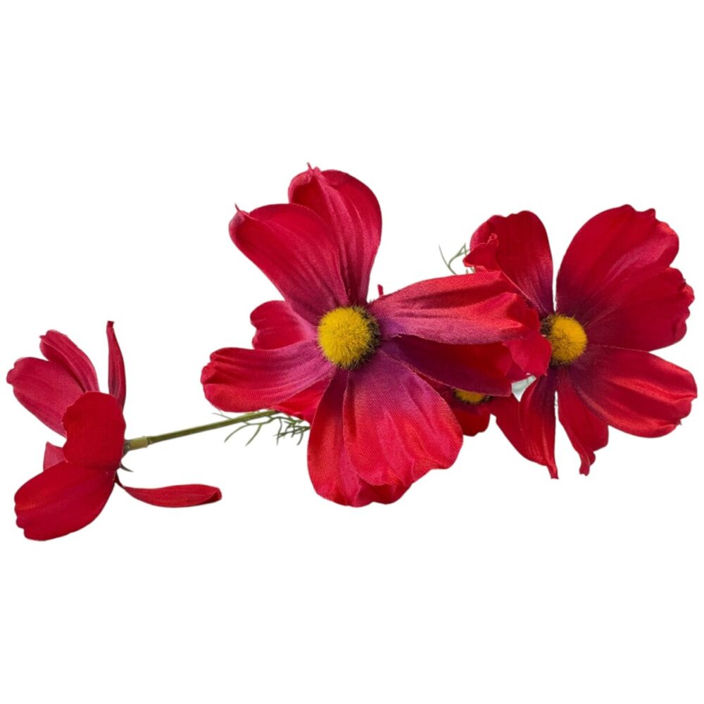 Zijden Cosmea Rood | 78 cm - Afbeelding 4
