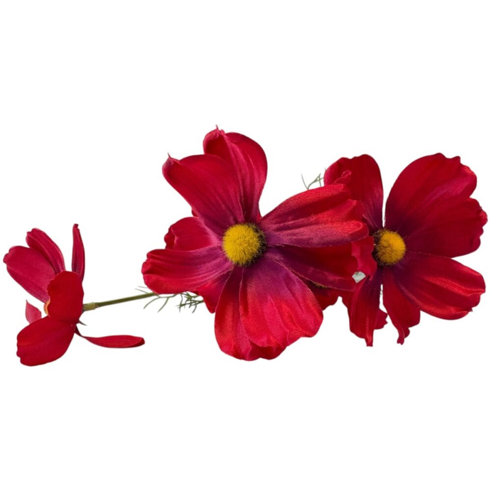 Zijden Cosmea Rood | 78 cm - Afbeelding 2