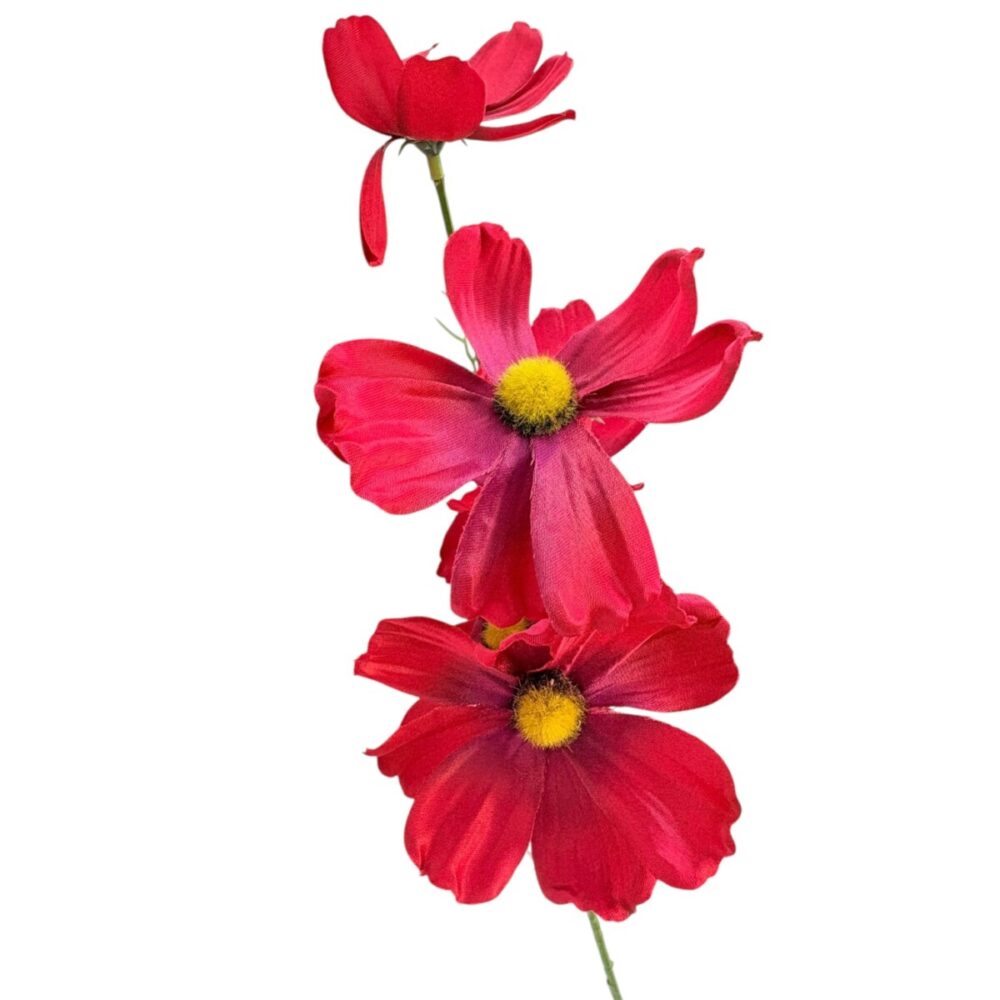 Zijden Cosmea Rood | 78 cm - Afbeelding 6