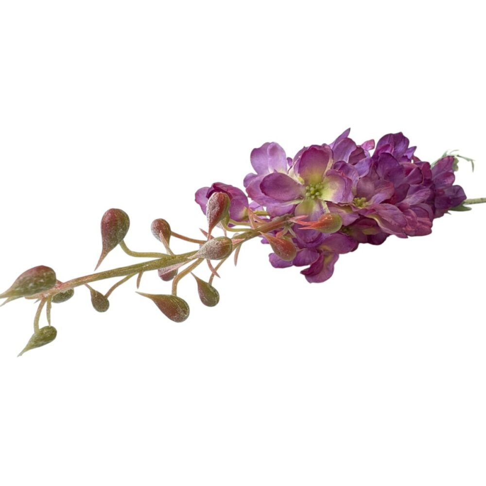 Zijden Delphinium Donkerpaars | 94 cm - Afbeelding 5
