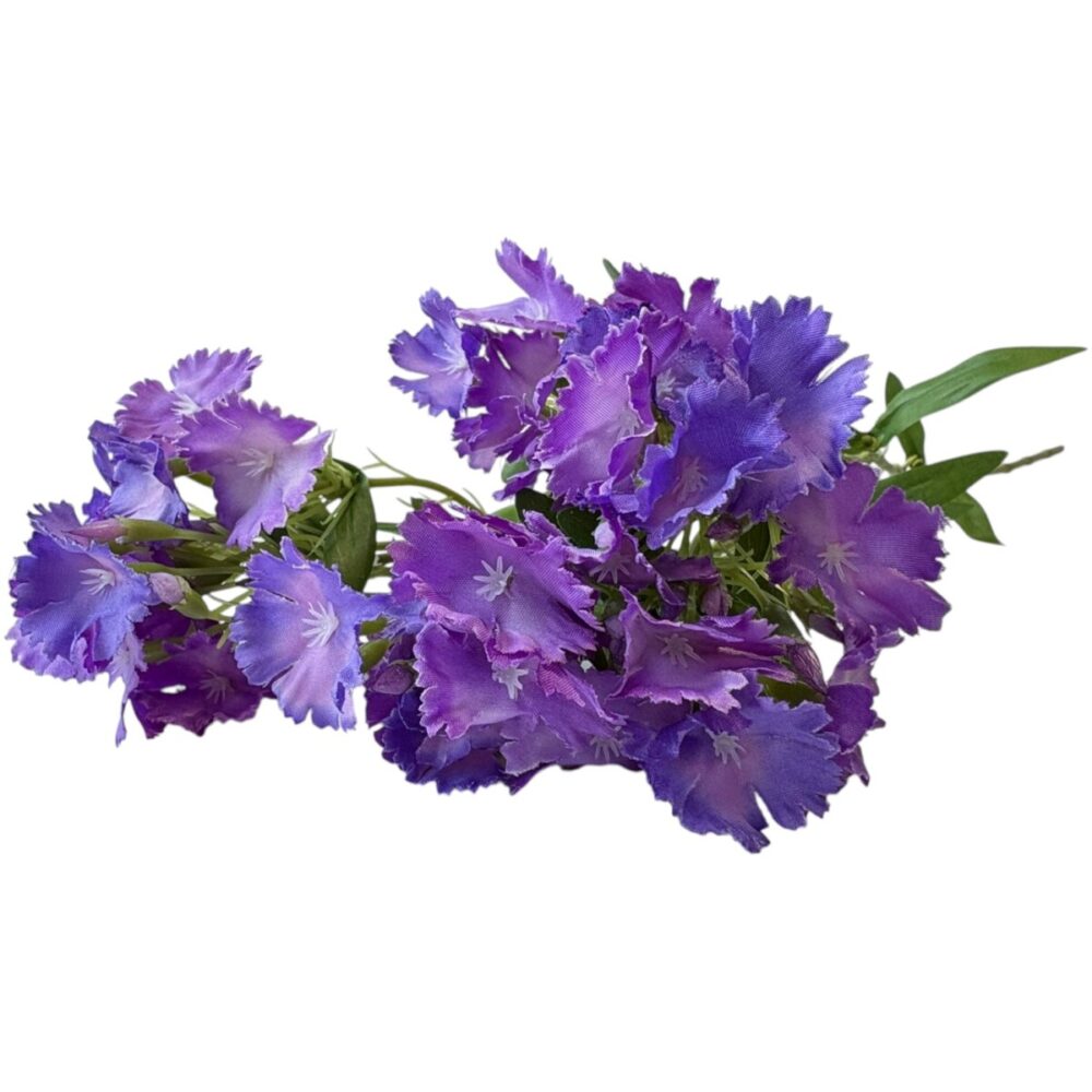 Zijden Tuinanjer Paars | 73 cm - Afbeelding 2