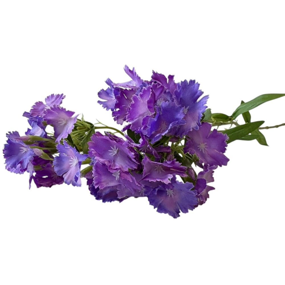 Zijden Tuinanjer Paars | 73 cm - Afbeelding 3