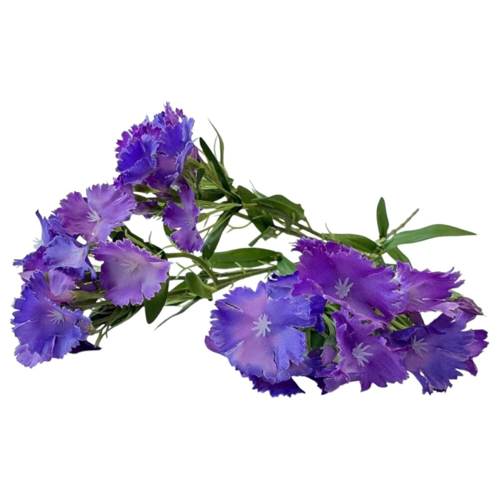 Zijden Tuinanjer Paars | 73 cm - Afbeelding 4