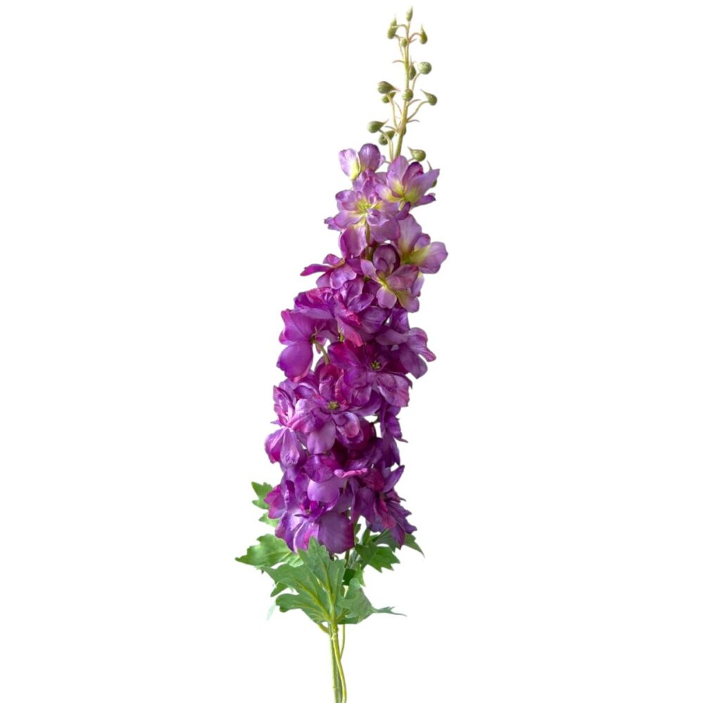 Zijden Delphinium Donkerpaars | 94 cm - Afbeelding 7
