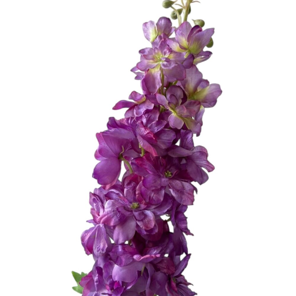 Zijden Delphinium Donkerpaars | 94 cm - Afbeelding 8