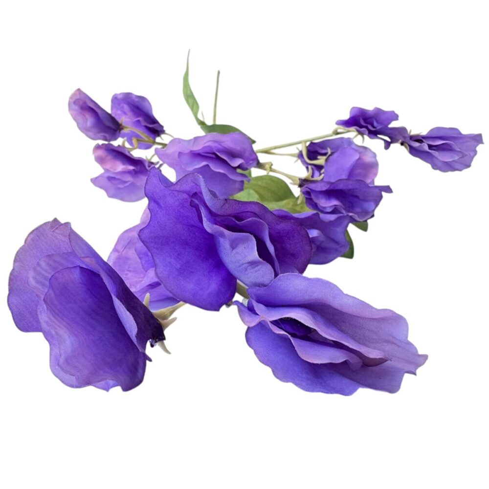 Zijden Pronkerwt Paars | 88 cm - Afbeelding 3