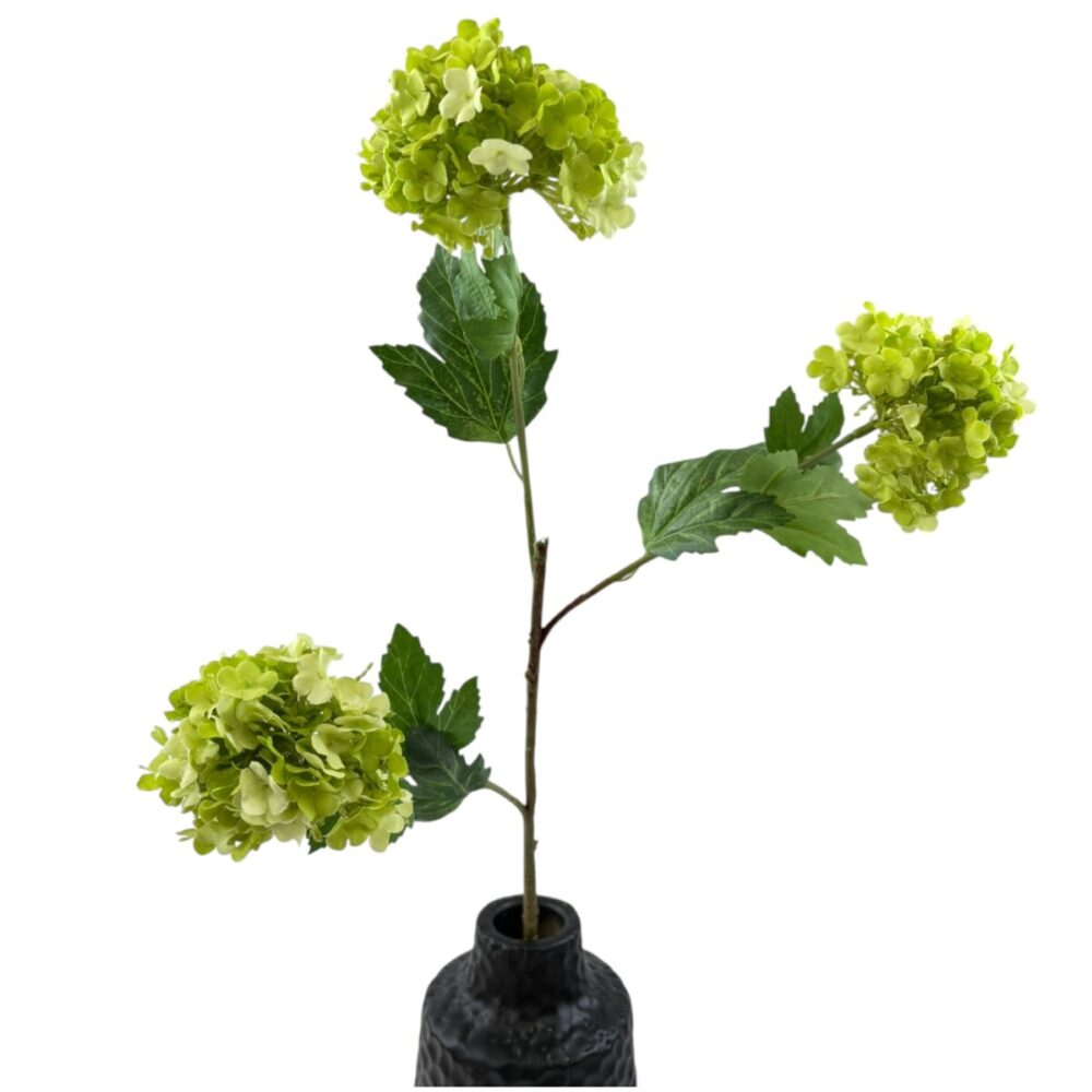 Zijden Sneeuwbal Groen | 90 cm - Afbeelding 5