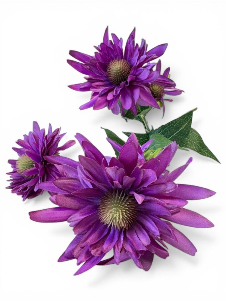 Chrysant - paars - 73 cm - Afbeelding 7