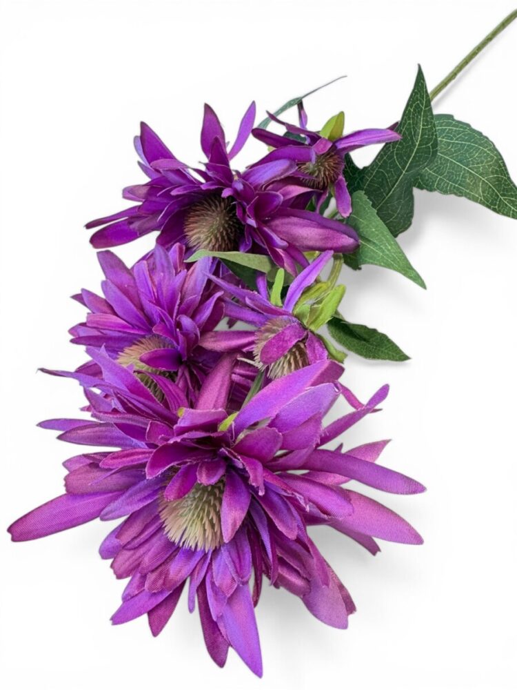 Chrysant - paars - 73 cm - Afbeelding 2