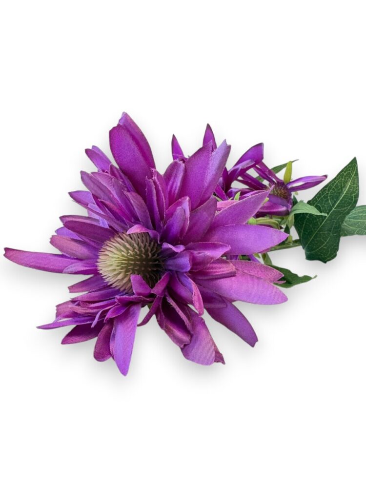 Chrysant - paars - 73 cm - Afbeelding 3