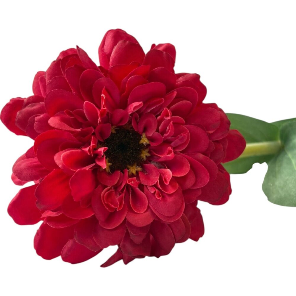 Zijden bloem | Zinnia | Bloemboetiek Schijndel | zijden bloemen en boeketten