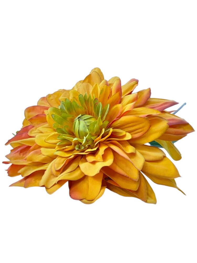 Dahlia - geel - 90 cm - Afbeelding 2