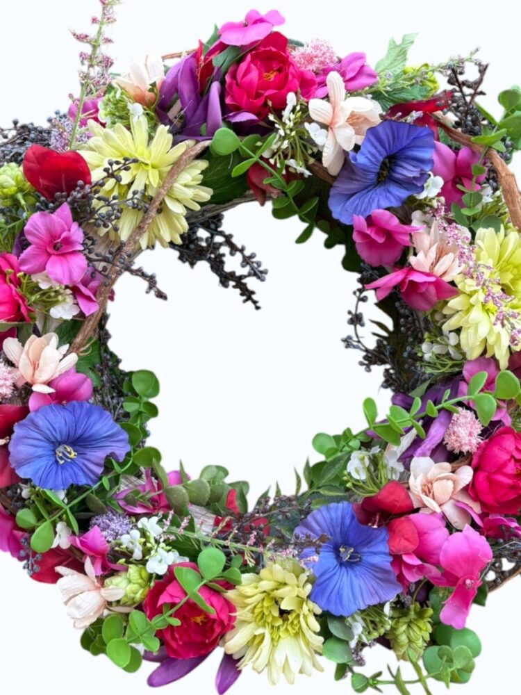 Zijden krans Berry Gloss - Afbeelding 2