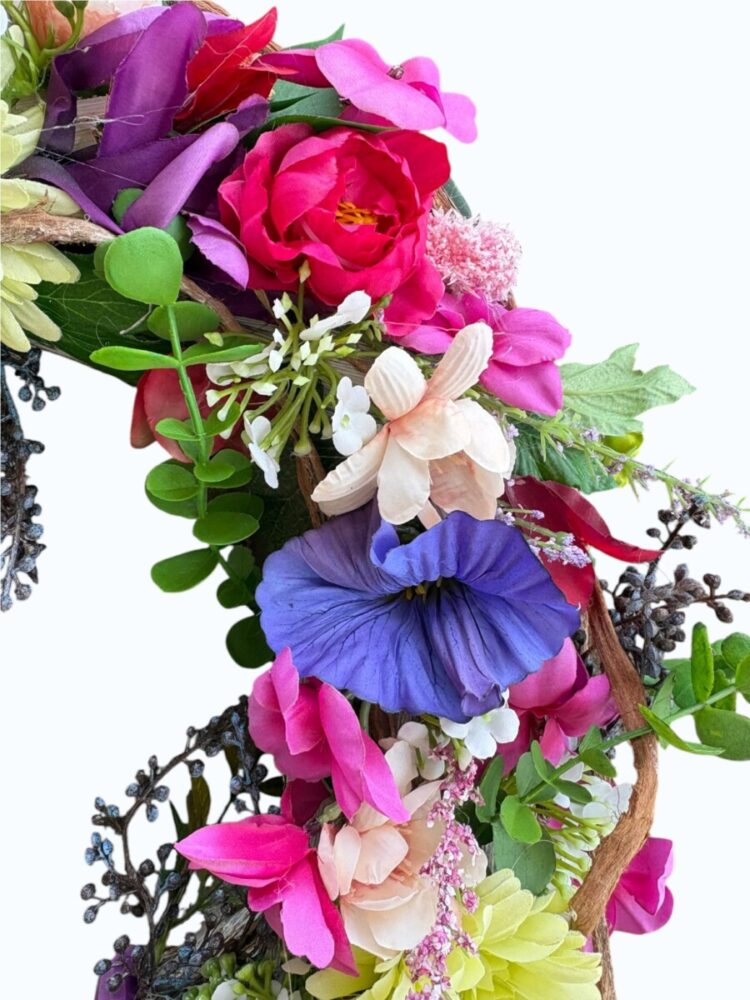 Zijden krans Berry Gloss - Afbeelding 4