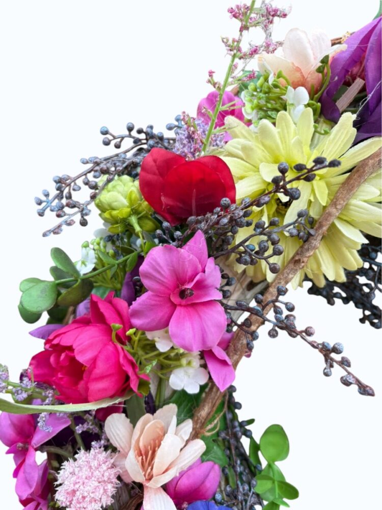 Zijden krans Berry Gloss - Afbeelding 3