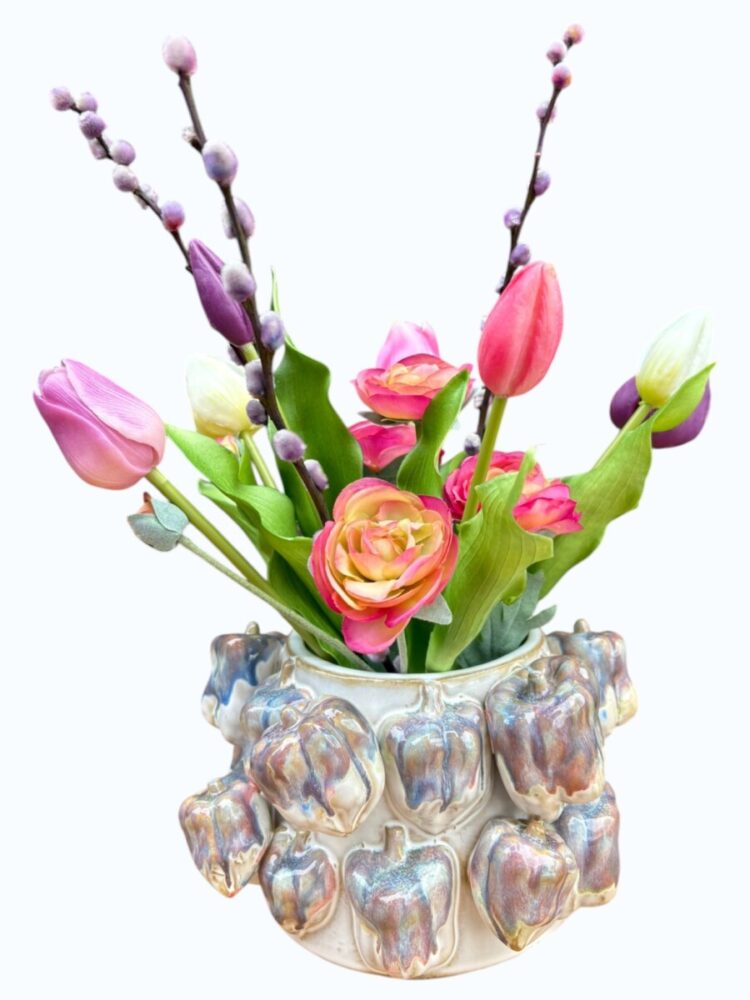 Zijden FlowerBowl (midi) - Juicy Gossip